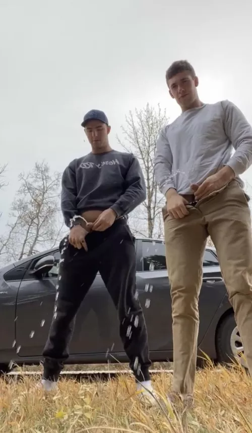 Pissing outside is the best by Jackpackage71