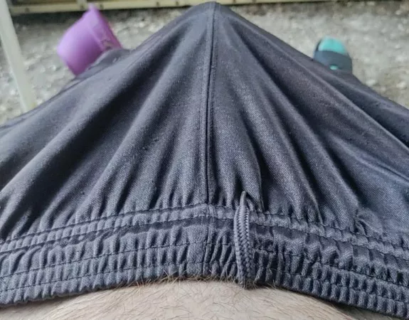 Pitched a tent out back. Thoughts on placement? Think rain will puddle?.. by ZentharsExhibit