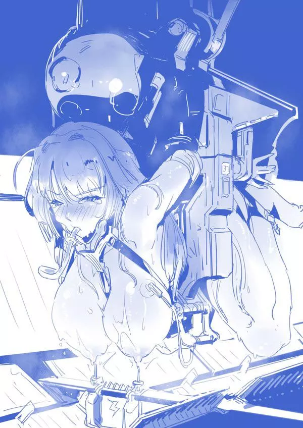 Pixiv always has bangers posted by MikeBottleson