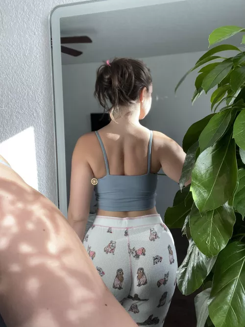 PJs and plants [F] by shibahuskymom