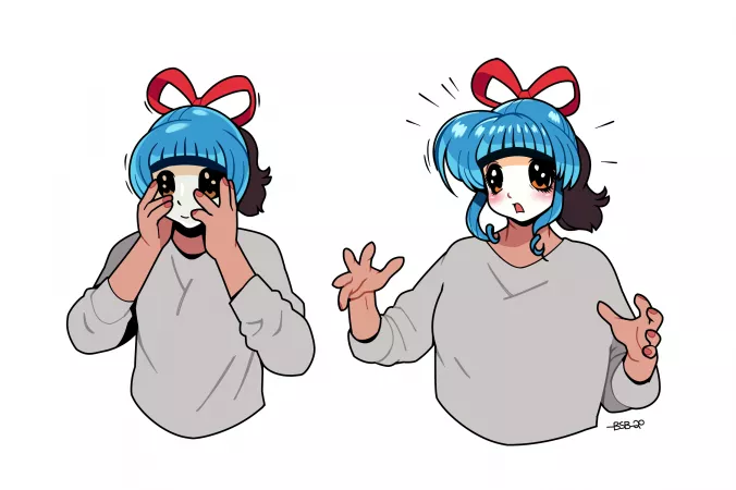 Plastic Perfect by Blackshirtboy (Mask) by not4myprimary