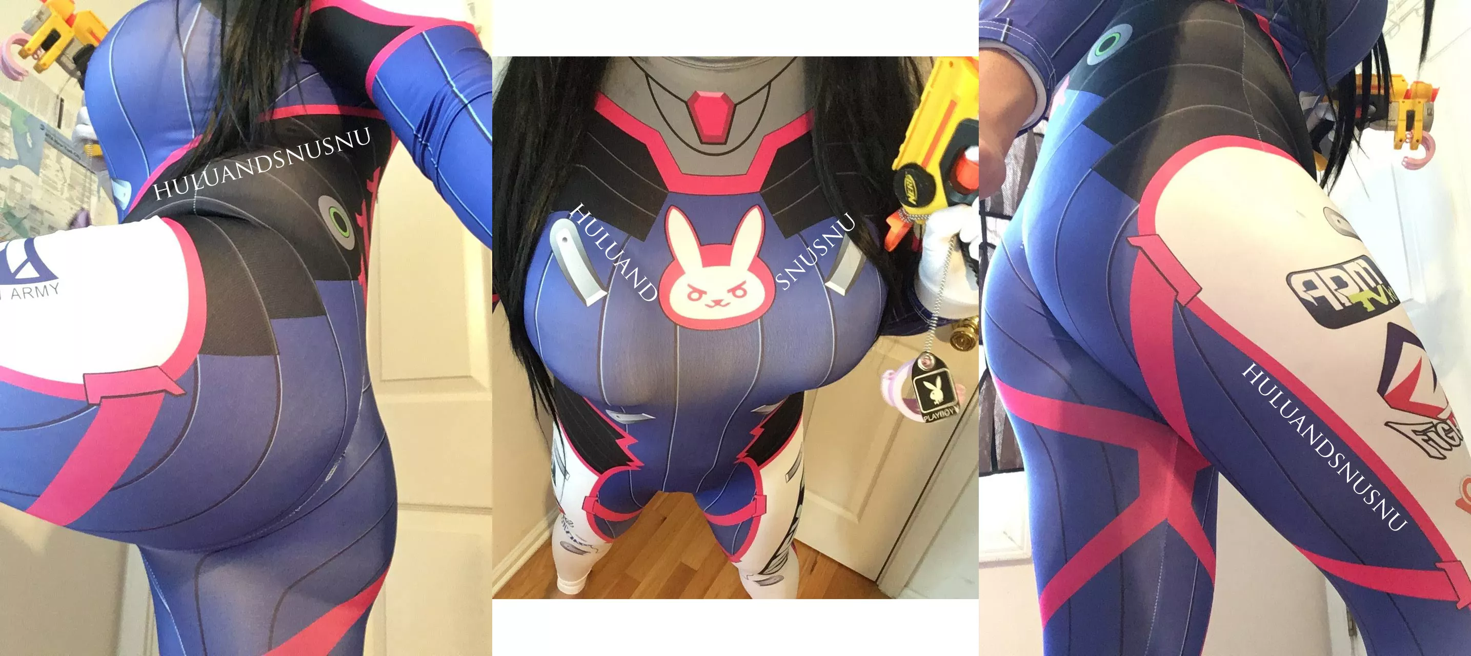 Play of the game, D.Va's my name! I Play to Win cause I'm All in! NERF THIS! K see ya! ;) Love, D.Va 🐰 posted by huluandsnusnu