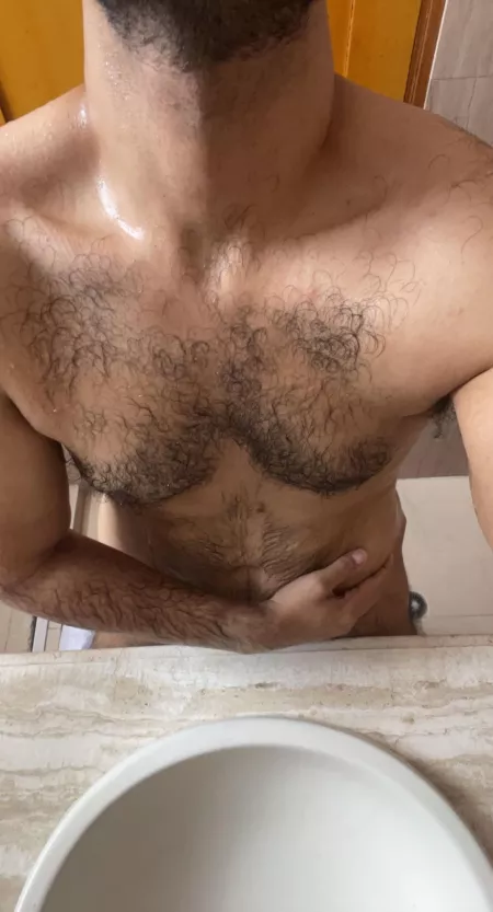 Play with my chest! by el_nicob