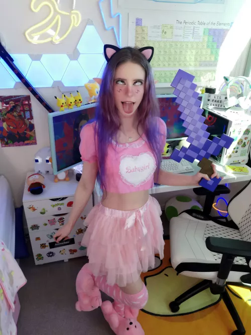 play with this cute cat girl 😉😘 by lilfakegamer