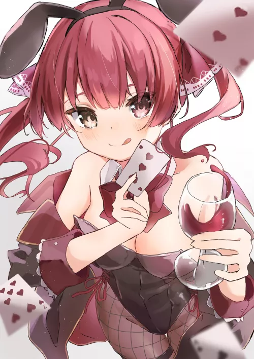 Playful Marine by @charlotte11037 [Hololive] by leon_sen