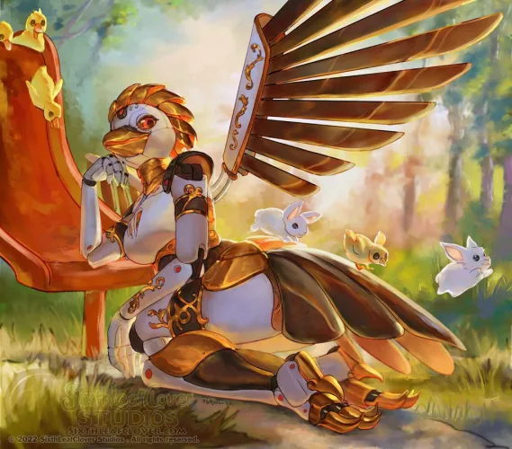 Playing Around (Art by myself SixthLeafClover) by sixthleafclover