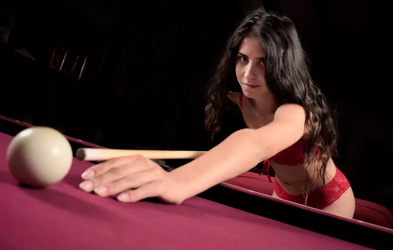 Playing pool~ by Mrs_Elisabeth