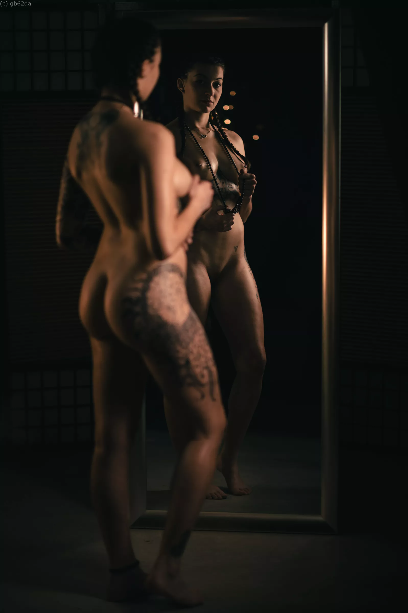 Playing With Her Pearls posted by spatterday