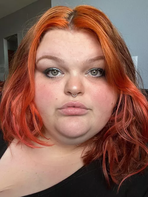 Playing with makeup for the first time in a while the other day. 🧡 by jajaloves2sing