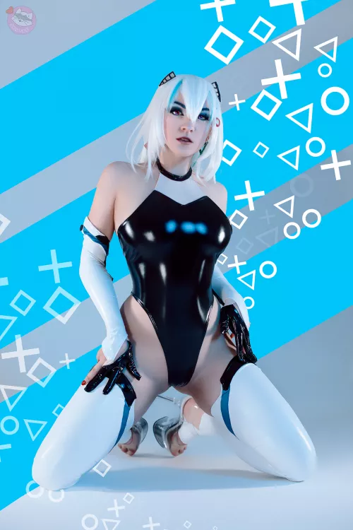PlaystationChan by Zoe Volf by Dry_Suit_6075