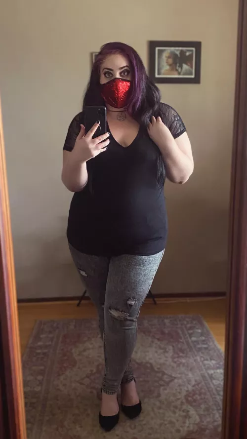 Please allow my curves to help get you through this week! by Black_Magick_Luna