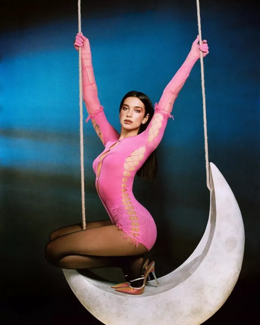 Please could someone do their magic and edit this photo as if Dua Lipa was being tickled 😍😍😍? posted by Ticklinggirlsvideos