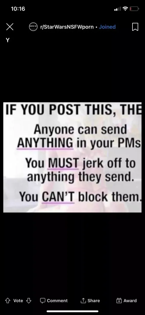 Please do it I’m bored (unknown) posted by No-Calligrapher-661