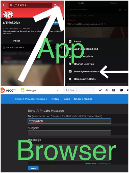 Please do not start a private chat or DM individual mods. Use the “Message all moderators” feature. by mistressofmischief