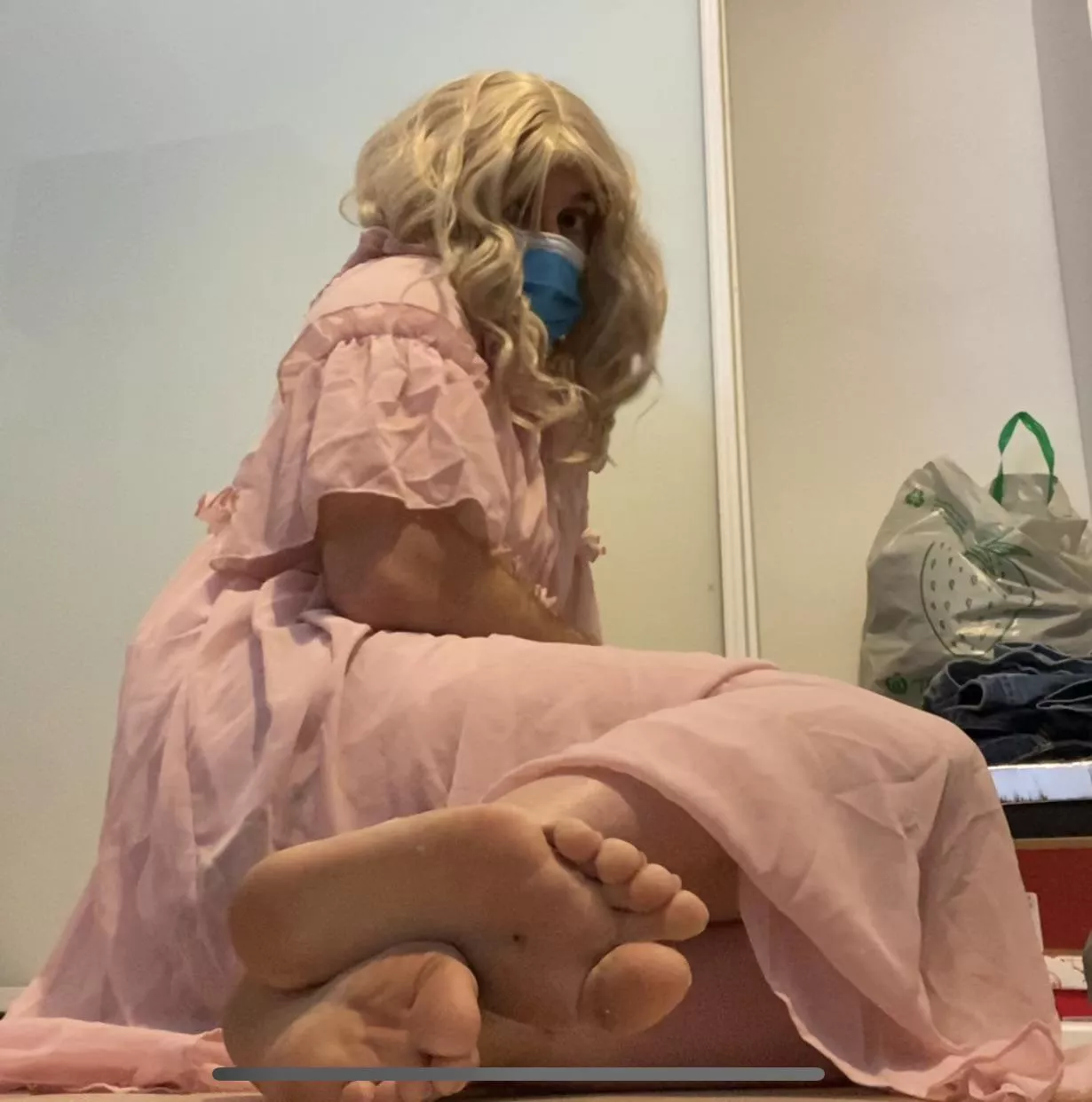 Please humiliate me for being a weak little ticklish barefoot sissy posted by sissyfootjob