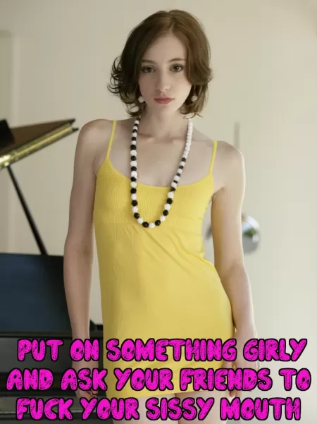 Please, make me your bitch? 😚 by sissy-mindy