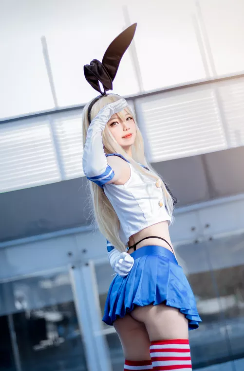 Please rate my shimakaze cosplay 1-10 ! by Yuratobii