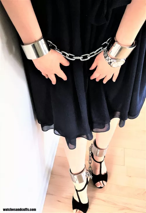 Please take the restraints off before the guests arrive! by JessicaShackled