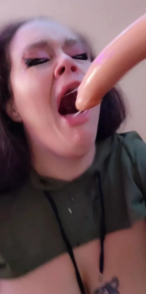 Please throat training me by Alpha420queen