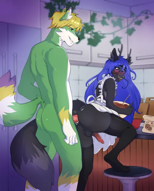 Pleasing the cook~ (Sushiiifx on FA) by Xedanide