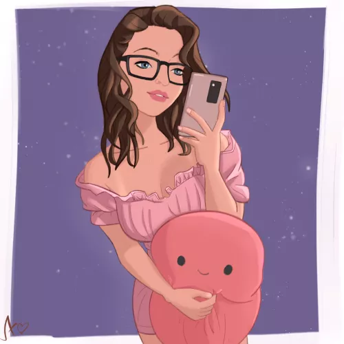 Plushie - Digital Art by Me. by ArtyChikoo