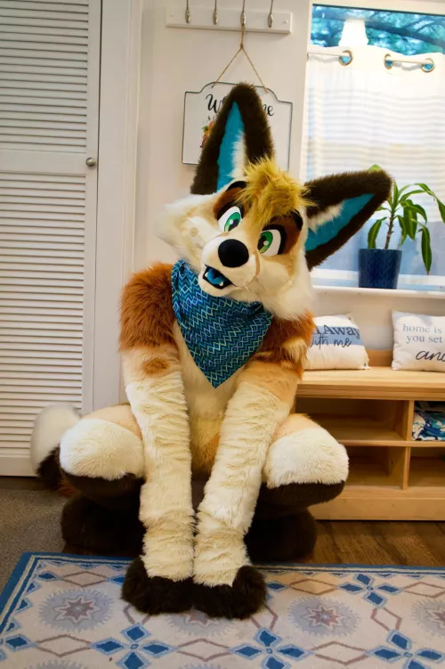 Plz give all the headpats 💙 by CaffeinatedFox