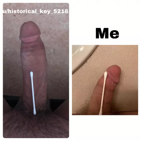 PM to compare! (Old one I did with a redditor) by littledickbigmeat