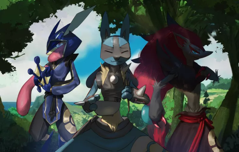 pokemon (art by me) by AustinArts