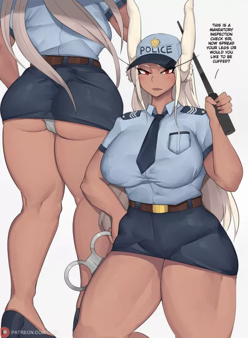 Police Officer Miruko by NautyNautilus