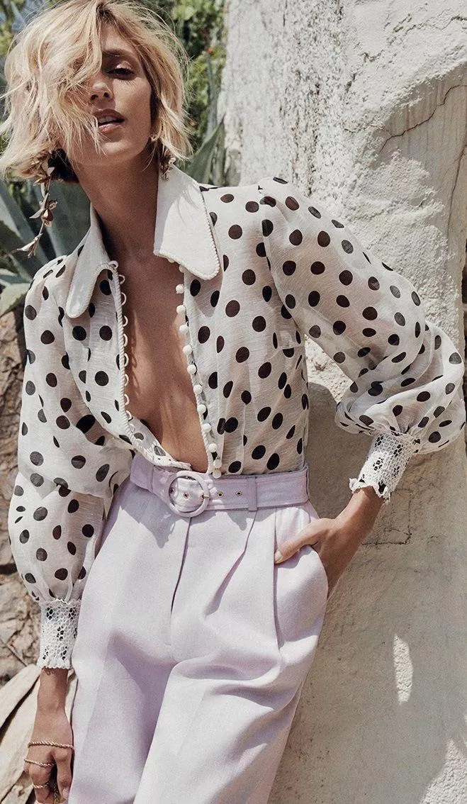 Polka Dot Blouse posted by MrBreeze1982