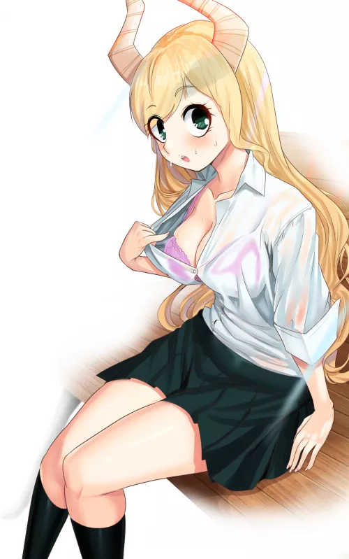 Pony allows a peek [nico-MO] by AnotherHellCheese