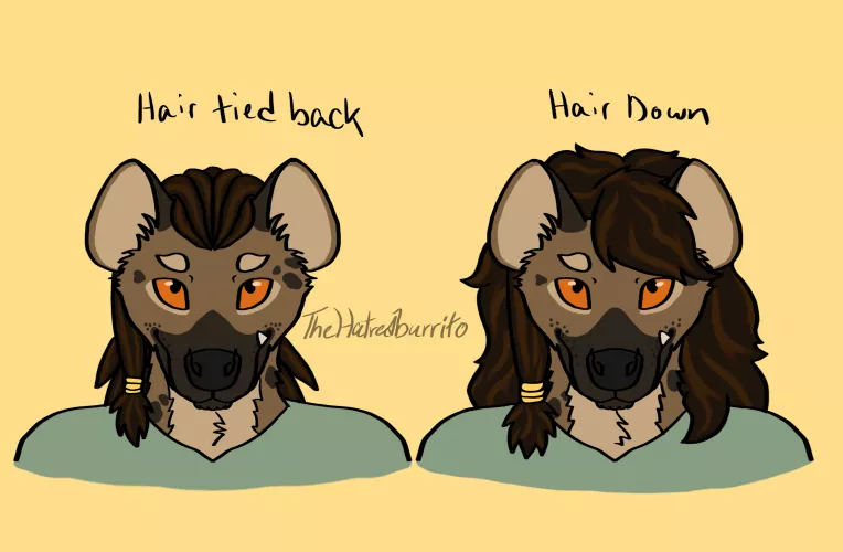 Poofy hair by TheHatredburrito