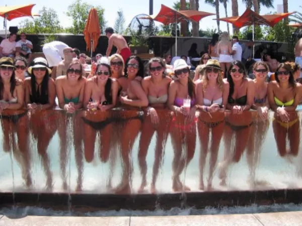 Pool party by MomBod3