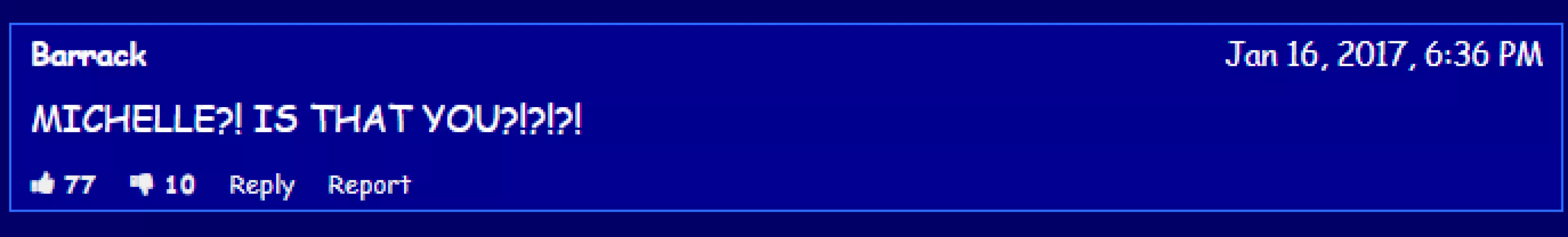 Poor obama smh by ANONHANDSOME