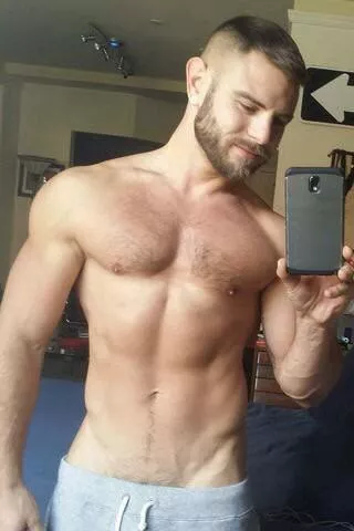 Porn star Nick Sterling posted by RGuysInSweatpants