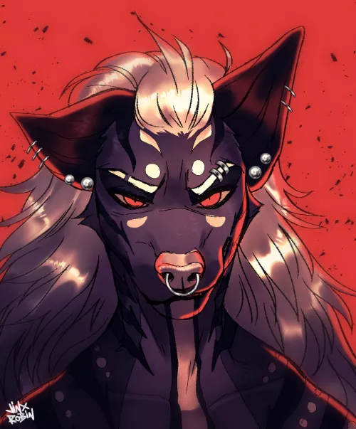 portrait for my new oc, Deanna (art by me @RobinJinx_ ) by Jinx_Robin