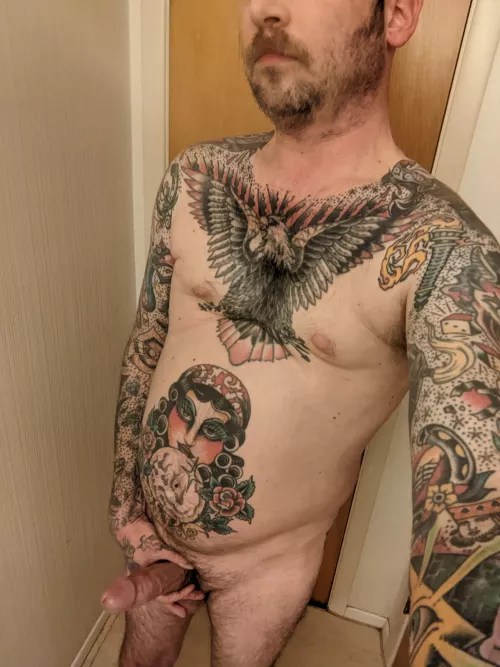 Portrait of a slightly out of shape middle aged punk by tiger_striper