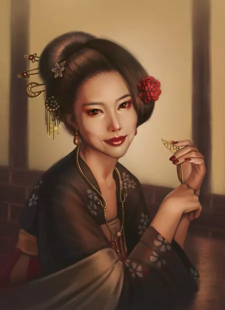 Portrait study 23/03 by Lily Morran by chalkchick0