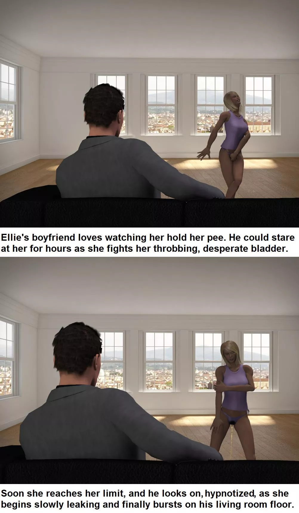 Poser Pro - Holding for her partner. posted by Giggity_Account