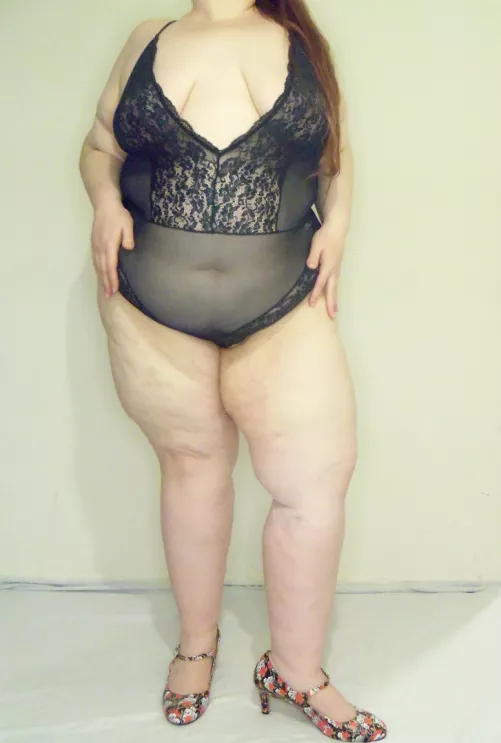 Posing for you! ;) new shoes!! by BabyJaneBBW