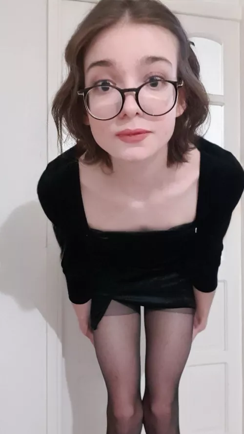 Posing with the cutest dress ever by Cute_Logic