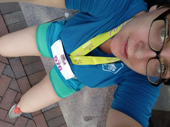 Post 39 min 5 K ,Im very proud of myself. by AWurm071208