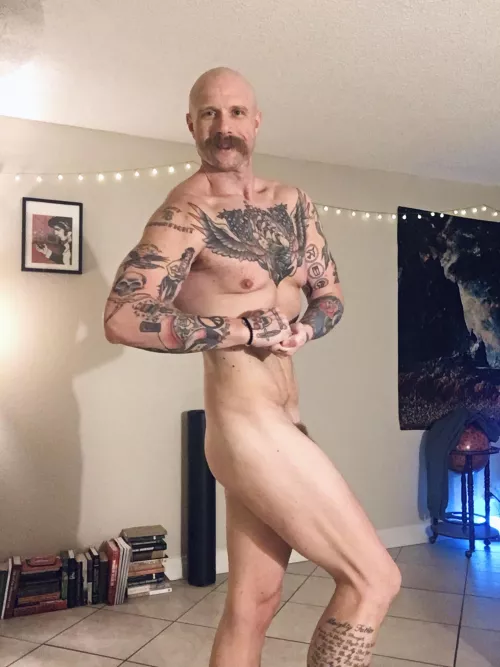 Post gym flex fun by HansVonHung