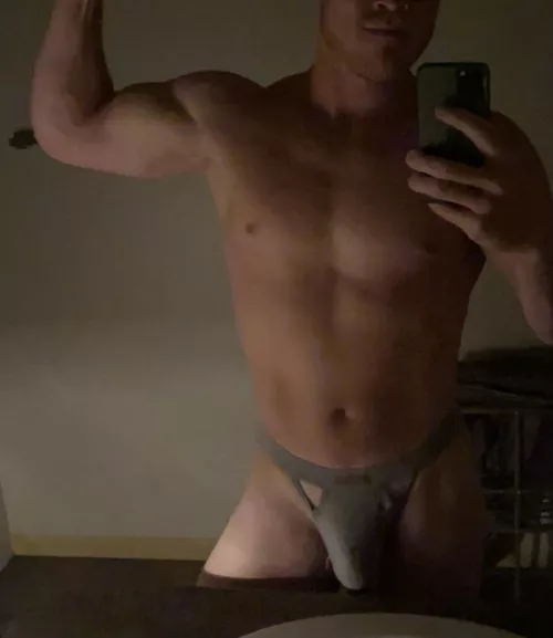 Post gym in my strap by kuriousCD