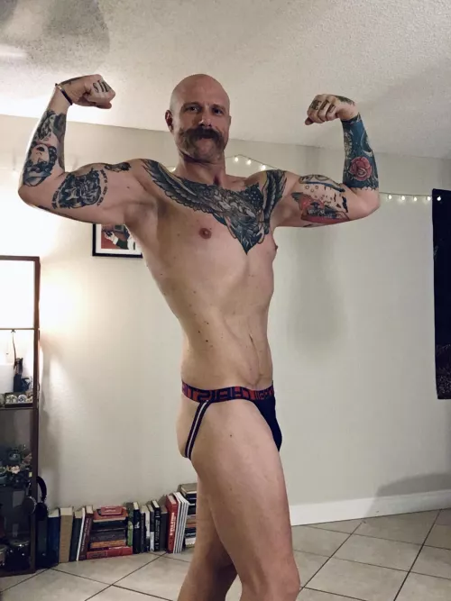 Post gym jockstrap fun by HansVonHung