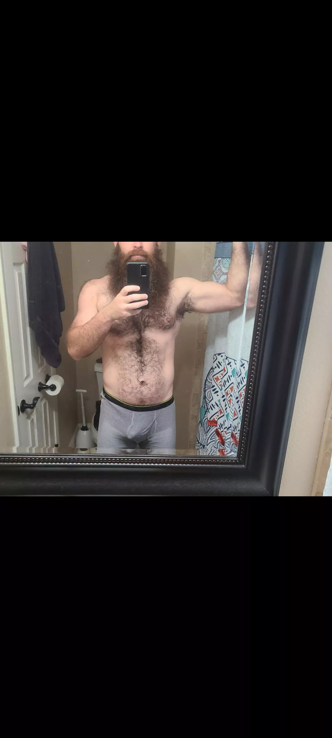 Post gym, pre shower posted by BeardedBarbarian420