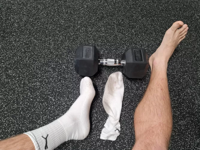 Post gym stretching by Tilfeldig35