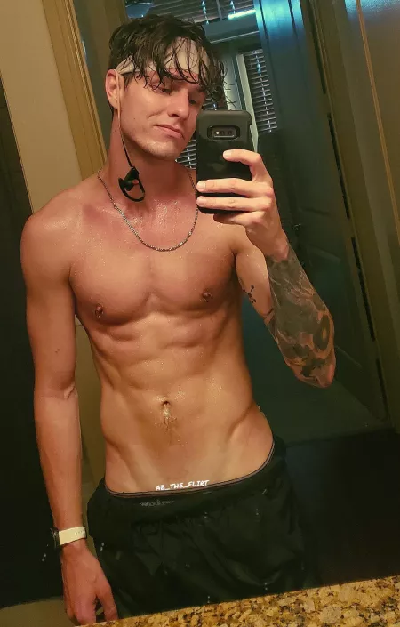 Post run glow by AB_the_Flirt