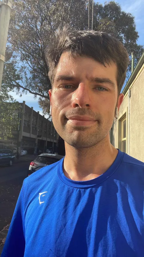 Post run sweat 😉 by hornymelbboy