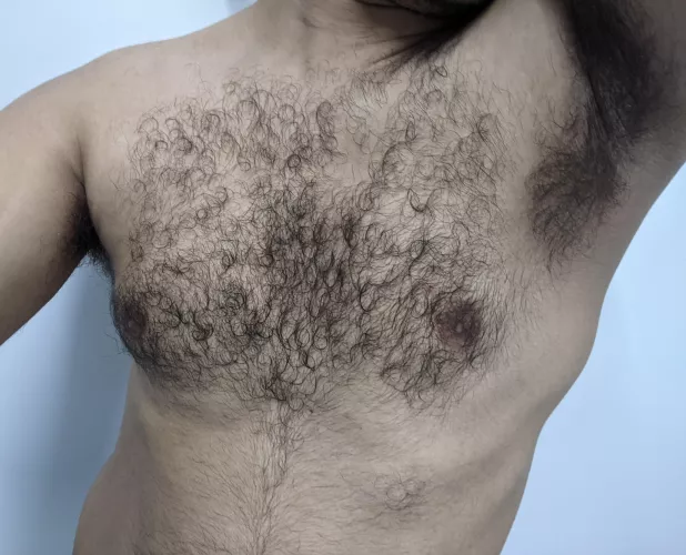 Post run wet chest! by wanderingcomet29